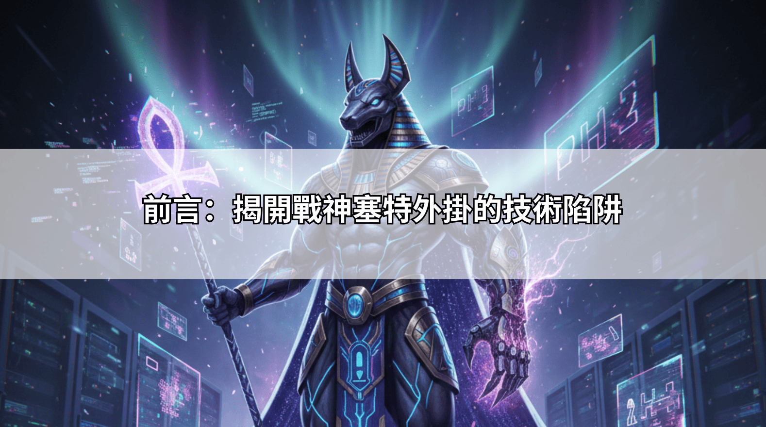 必看!破解戰神塞特外掛謊言:為何這些程式永遠無法讓你獲利?